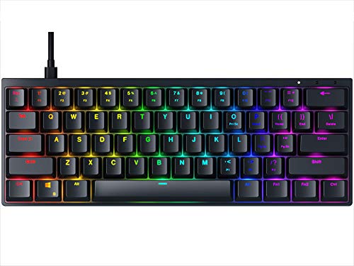 Durgod HK Venus - Teclado mecánico para videojuegos RGB - 60 % de diseño, perfil de doble disparo PBT Cherry, NKRO, USB tipo C, chasis de aluminio