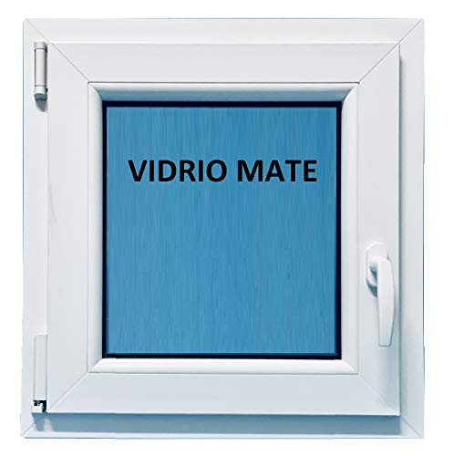 ECO-BLU Ventana PVC Oscilobatiente Izquierda Climalit Mate, blanco, 500x500 mm