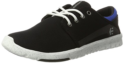 Etnies Scout, Zapatillas de Skateboard para Hombre, Negro (Black/Blue/Black), 42 EU