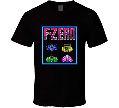 F-Zero SNES Video Game Gamers Retro Tops tee T Shirt Gift New from US Tshirt Short-Sleeved T-Shirt