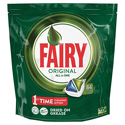 Fairy Original Cápsulas Todo en 1 para Lavavajillas - 84 cápsulas