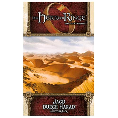 Fantasy Flight Games- LCG Jagd Durch Haradrim - Juego de Cartas (Contenido en alemán) (FFGD2654)