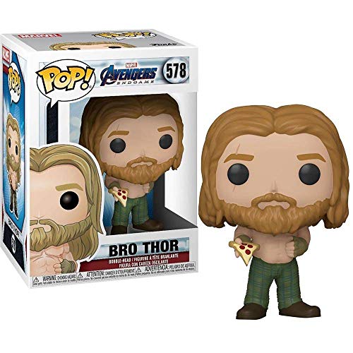 Funko- Pop Marvel: Endgame-Thor w/Can Collectible Toy, Multicolor (45142)