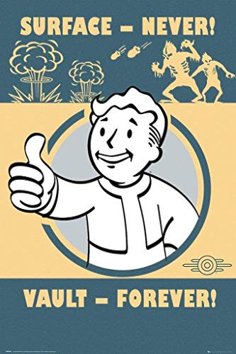 GB Eye, Fallout 4, Vault Forever, Maxi Poster, 61 x 91,5 cm