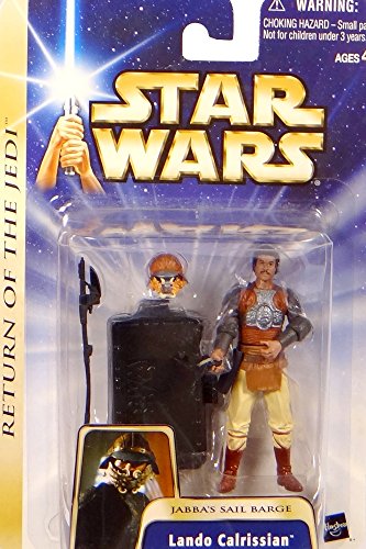 Hasbro Lando Calrissian Jabba's Sail Barge Return of The Jedi Figura No.07 - Star Wars Saga Collection 2002-2004