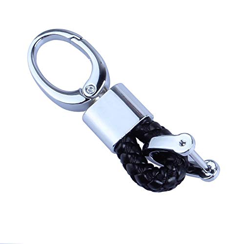 Hcxh-A Cubierta de la Caja de la Llave de la Llave del Coche de TPU Suave para Opel Astra Buick Encore Envision Nuevo Lacrosse Anillos Proteger Shell (Color Name : Black Keychain)