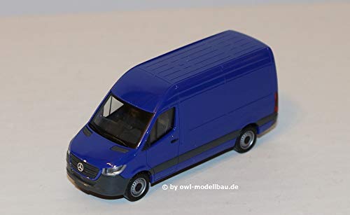 Herpa 093811 MB Sprinter'18 Kasten HD, Azul, Color