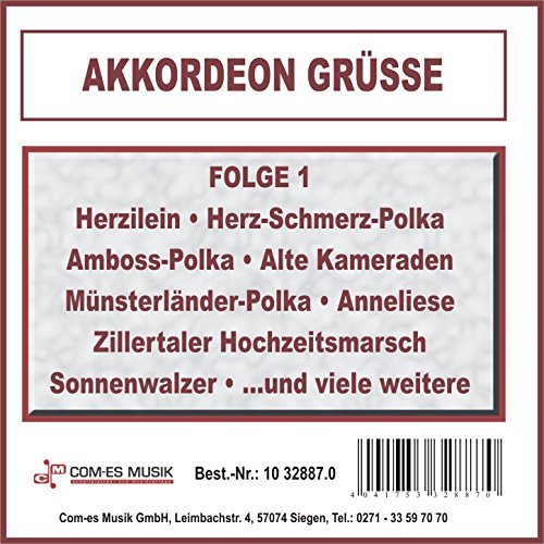 Herz ist Trumpf Medley: Schenk deiner Frau doch hin und wieder rote Rosen / Ich liebe den Mond, die Sonne und die Sterne / Ein kleine Kompliment / Ein liebes Wort / Du bist mein liebster Gast