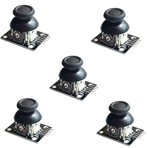 HiLetgo 5pcs Game Joystick Sensor Game Controller Sensor JoyStick Breakout Module for Arduino PS2 Raspberry Pi