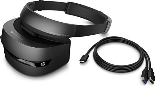 HP Windows Mixed Reality Headset VR1000-100nn - Gafas de Realidad Virtual VR (Pantalla LCD, USB, HDMI), Negro Azabache