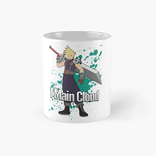 I Main Cloud - Super Smash Bros Classic Mug 11 Oz.