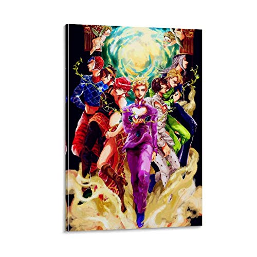 Jojo - Póster de anime japonés de dibujos animados de Monster Hunter World de Jojo (30 x 45 cm)