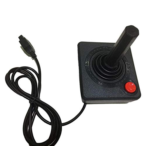 Joystick, Botones De Arcade Joystick, Control De Juego Clásico De Joystick Analógico 3D con Un Botón De Funcionamiento Y Un Joystick De Cuatro Direcciones, para Todos Los Sistemas Atari 2600