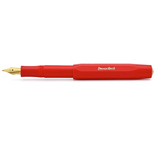 Kaweco CLASSSIC SPORT - Pluma estilográfica, color rojo