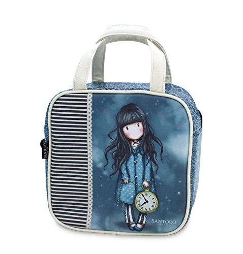 Kids Gorjuss Santoro Bolsa Escolar, 21 cm, Azul