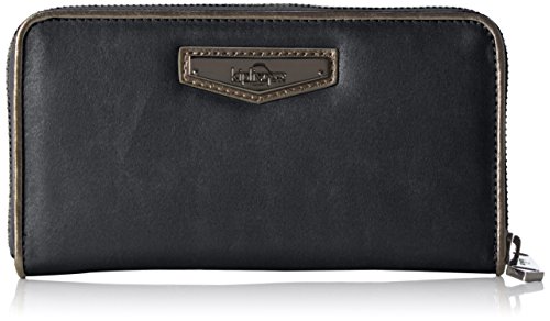 Kipling - Nimmi, Carteras Mujer, Schwarz (Night Metal), One Size