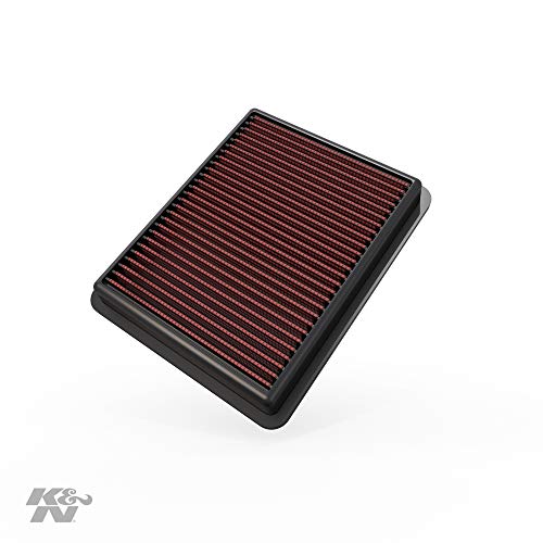 K&N 33-3024 Filtro de Aire Coche, Lavable y Reutilizable