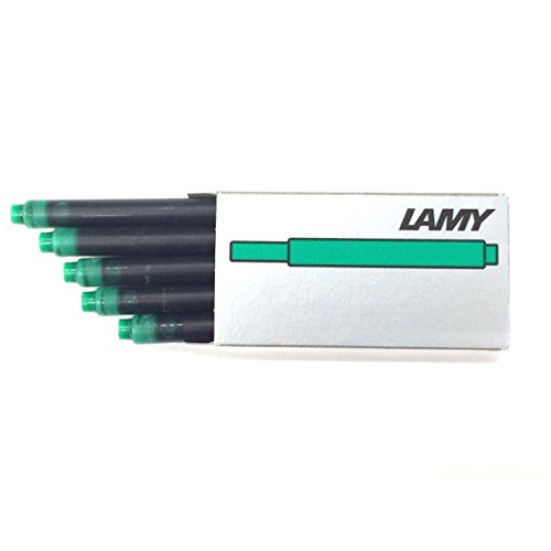 Lamy T10 1211478 - Juego de 5 cartuchos de tinta, color verde