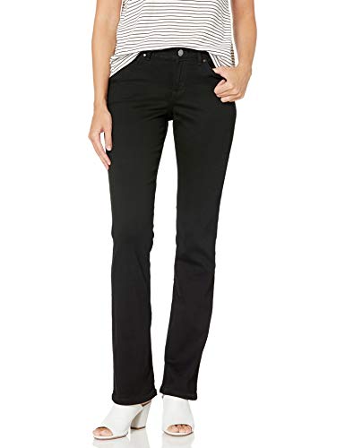 Lee Modern Series Pantalones vaqueros de corte de botas con bolsillo oculto para mujer - Negro - 10 Largo