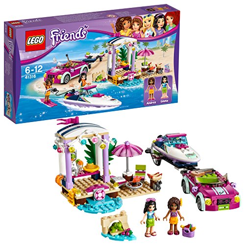 Lego Friends Friends-41316 Remolque de la lancha de Andrea, Miscelanea (41316)