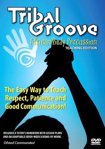 Libro de aprendizaje de percusión corporal africana "Tribal Groove African Body Percussion: Learn how to use your body like a drum" edición PROFESORES