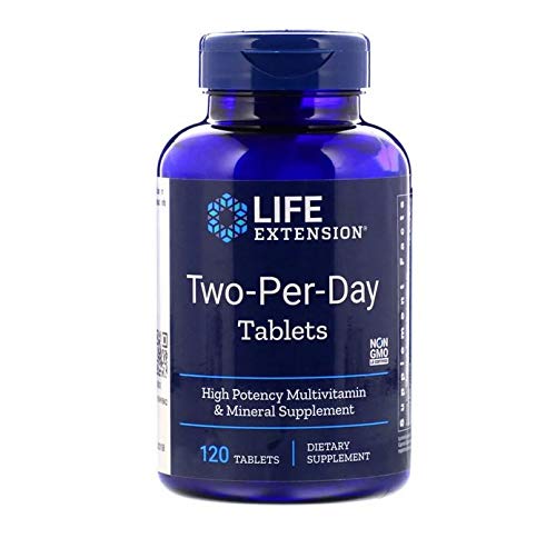 Life Extension - Tabletas del Dos-Por-Día - 120 tabletas