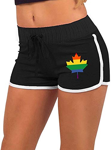 Longing-Summer Alluringy - Pantalones cortos para mujer, diseño de torso canadiense