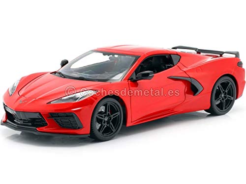 Maisto 2020 Chevrolet Corvette C8 Stingray Rojo 1:18 31447