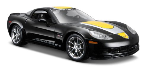 Maisto- Corvette Z06 GT1 Commemorative 2009 1/24 31203, Color Surtido