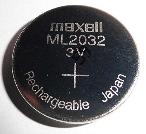 Maxell Ml2032/ML 2032 batería Recargable