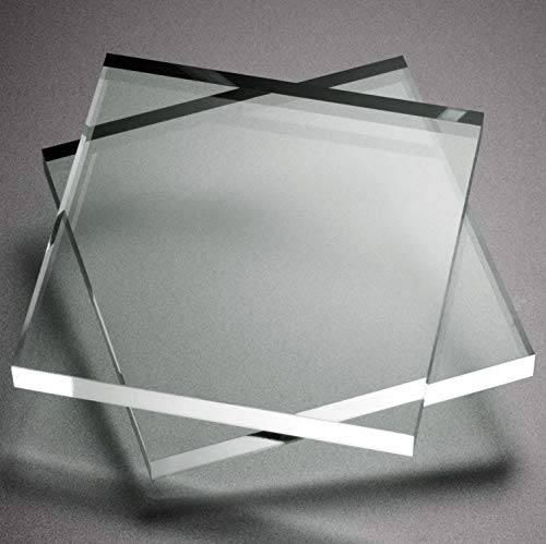 Metacrilato transparente 3mm cristal o vidrio acrílico - varios medidas (60cm x 40cm)