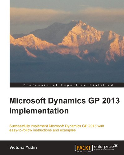 Microsoft Dynamics GP 2013 Implementation (English Edition)