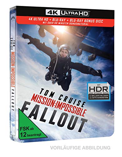 Mission: Impossible 6 - Fallout (4K UHD) Limited Steelbook [Alemania] [HD DVD]