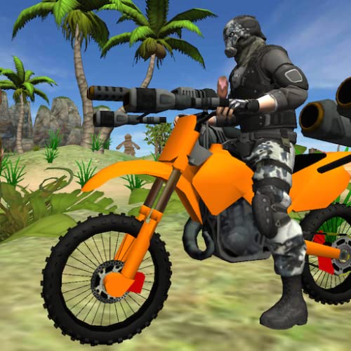 Motorbike Beach Fighter 3D - Motorcycle Shooter Game