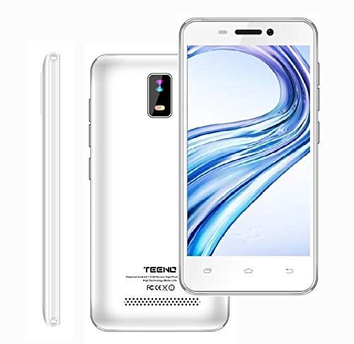 Moviles Baratos Libres, Telefonos Moviles Libres 1GB/8GB - 4G/WiFi - Pantalla 4.0" - Dual SIM Dual Camera (Blanco)