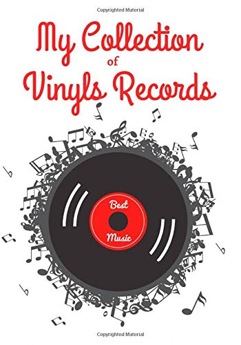 My Collection of Vinyls Records: Notebook to list all your vinyls records⎪Easy index to facilitate your research⎪Practical sheets with different ... inch format⎪elegant retro design⎪glossy cover