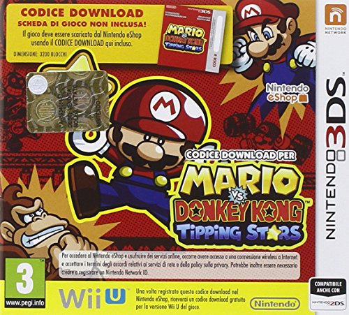 Nintendo Mario vs. Donkey Kong: Tipping Stars Nintendo 3DS Italiano vídeo - Juego (Nintendo 3DS, Rompecabezas, E (para todos))