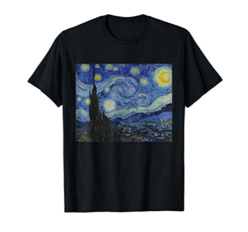 Noche estrellada de Vincent van Gogh | Pintura famosa Camiseta