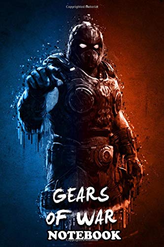 Notebook: Gears Of War , Journal for Writing, College Ruled Size 6" x 9", 110 Pages