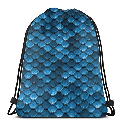 N/W Azul Oscuro Escala Bolsos Multipropósito Cuerda Tire Bolsa Impermeable Cuerda Mochila Durable Cinch Bolsas Portátil Bolsa De Deporte Para Mujeres Hombres Montañeros