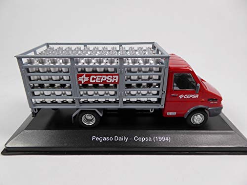 OPO 10 - Camión publicitario lechero 1/43 Pegaso Daily CEPSA 1994 (ES08)