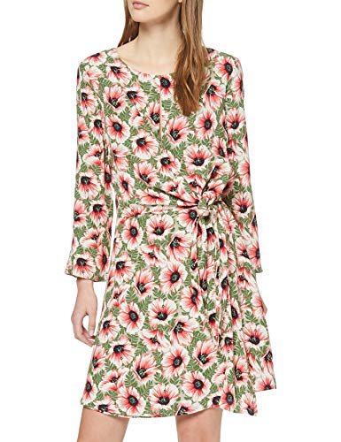 Pepe Jeans Paola Flower Print Vestido, Multicolor (Multi 0AA), X-Small para Mujer