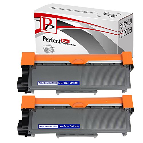 PerfectPrint - 2 Compatible TN2320/TN2310 cartucho de tóner para impresora Brother HL-L2300D HL-L2320D HL-L2340DW HL-L2360DN HL-L2360DW HL-L2365DW HL-L2380DW DCP-L2500D DCP-L2520DW DCP-L2540DN DCP-L2560DW MFC-L2700DW MFC-L2720DW MFC-L2740DW