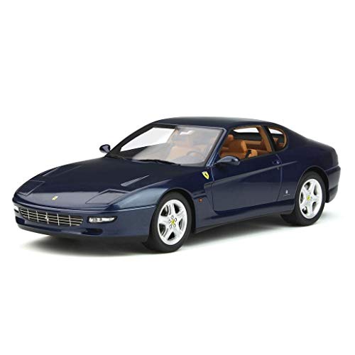 Pkfinrd Ferrari Simulation 1:18 - Modelo de coche deportivo Ferrari 456 GT (color: azul, tamaño: 25 x 11 cm)