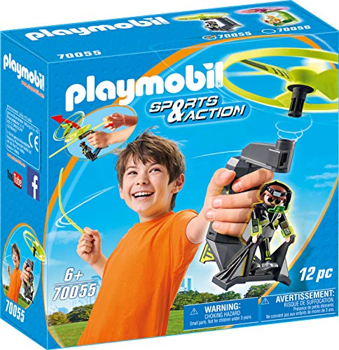 PLAYMOBIL 70055 Sports & Action Top Agents - Flotador de Cuerdas, Multicolor