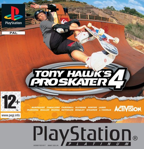 PS1 - Tony Hawk's Pro Skater 4