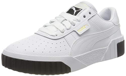 PUMA Cali Wn's, Zapatillas Mujer, White Black-White, 41 EU