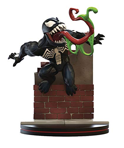 Quantum Mechanix Diorama Venom 9 cm. Q-Fig, Black, White, One-Size (MVL-0025)