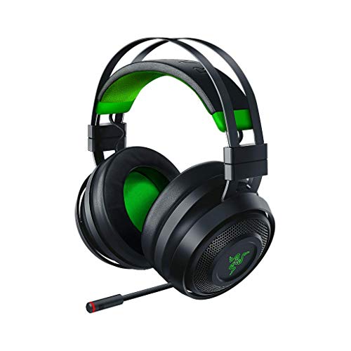 Razer Nari Ultimate para Xbox One - Auriculares inalámbricos HyperSense para juegos para Xbox One + Xbox Series X / S + PC, Auriculares inalámbricos, THX Spatial Audio, Iluminación Chroma RGB