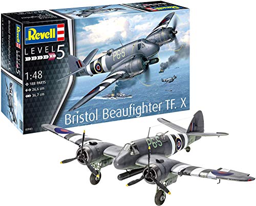 Revell Revell03943 Bristol Beaufighter TF.X - Kit de Modelo